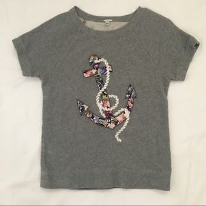 J. Crew Tops - 🌴J Crew Anchor Terry Tee J. Crew Tops - 🌴J Crew Anchor Terry Tee